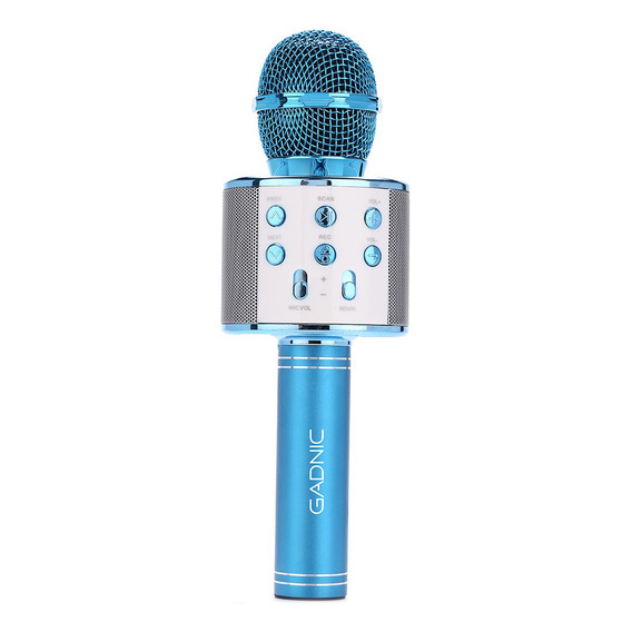 Microfono Inalámbrico Karaoke Gadnic Parlante Bluetooth Pro