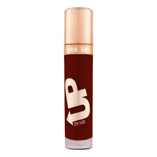 Labial Pink Up Ultimate color marrón claro mate
