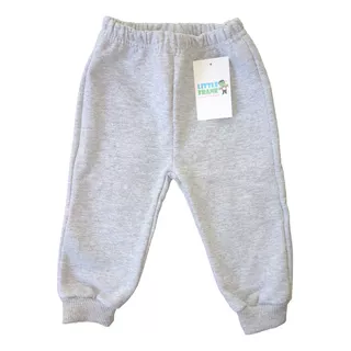 Pantalon Liso Frisa Puño Bebe Varon Nena Escolar Algodon Exc