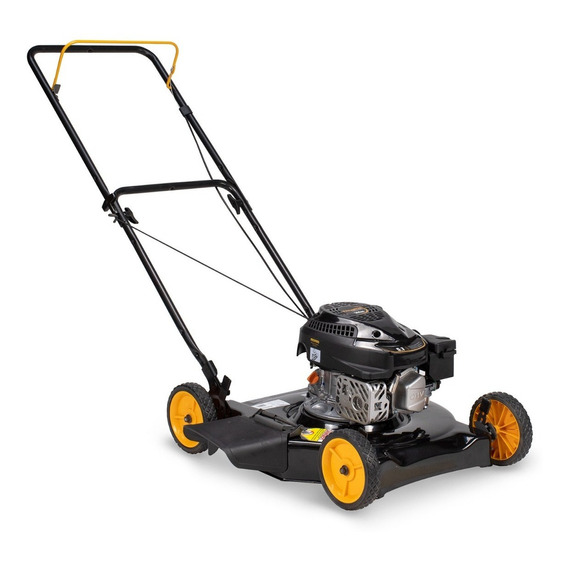 Podadora Poulan Pro 20p 5.5hp 144cc 5 Posiciones Llantas 7p Color Negro y Amarillo