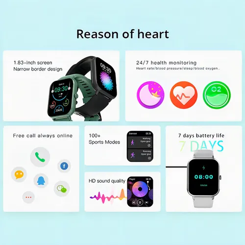 Smartwatch p20 características sale