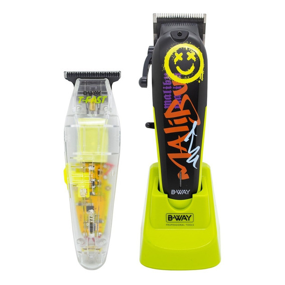 B-way Kit Trimmer T-fast + Maquina Cortadora Pelo Malibu 3c