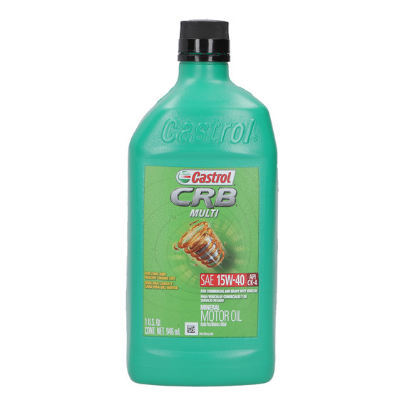 Aceite De Motor Castrol Crb Mineral 15w40 0,946ml