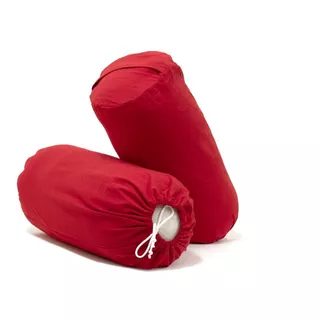 Bolster Yoga: 25 X 80 Cm. Funda Interior Con Cierre Para Regular Altura. Relleno De Algodón Contundente. Peso 8.6 Kg. 