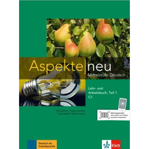 Aspekte Neu C1 Tail 1 - Lehrbuch + Arbeitsbuch + Audio Cd