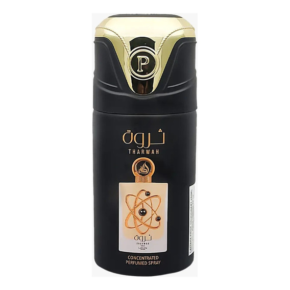 Unidad de perfume en aerosol Tharwah Gold, 250 ml