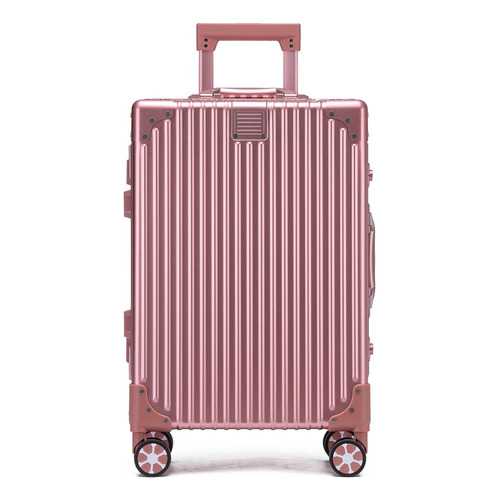 Valija Grande Bodega de Aluminio T-Onebag Candato TSA Ruedas 360 grados Color Rosa