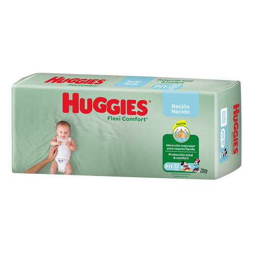 Pañales Huggies Flexi Comfort  P