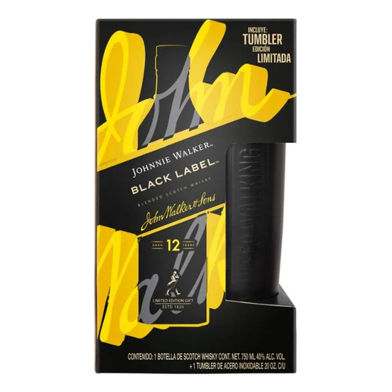 Whisky Johnnie Walker Black Label 700 Ml + **regalo**