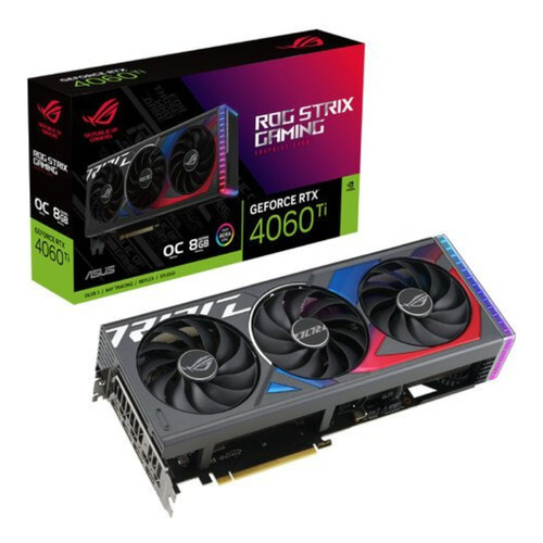 Tarjeta De Video Asus Geforce Rtx 4060 Ti Oc Edition - 8gb