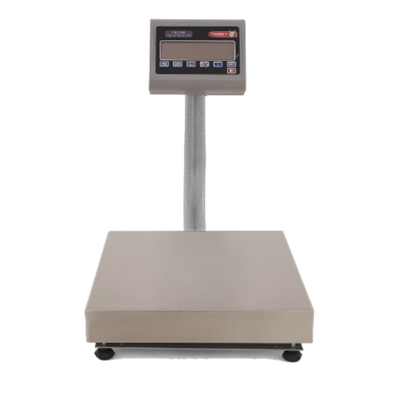 Báscula comercial digital Torrey FS200 200kg con mástil 110V/220V 48.2 cm x 38.1 cm