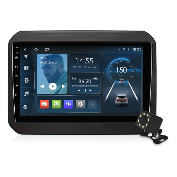 Estéreo 1+32g Para Suzuki Ignis 2017-2020 Cámara Gps Wifi Fm