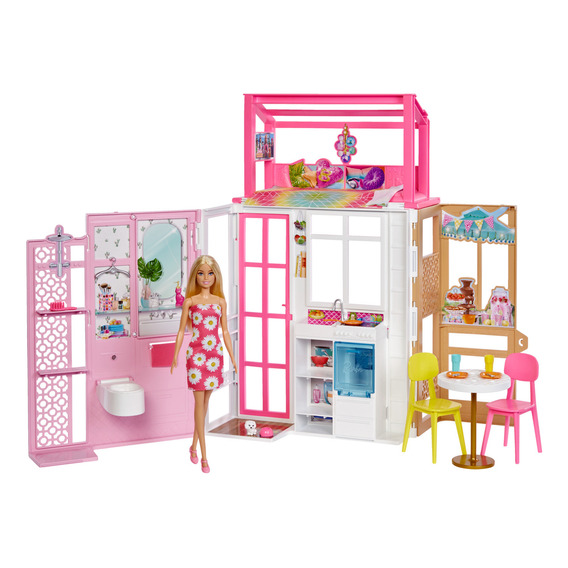 Barbie Estate Casa Glam Con Muñeca Set De Jugeo