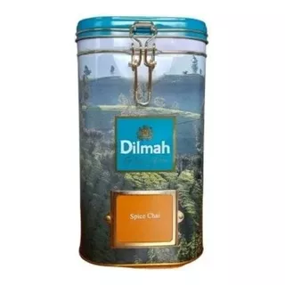 Te En Hebras Negro Spice Chai Dilmah En Lata 500 Gr