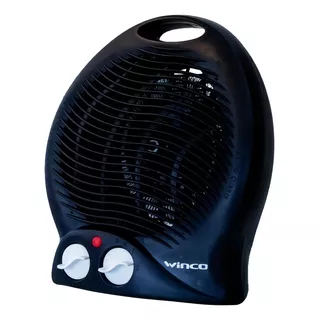 Caloventor Eléctrico Winco W114 W114 Negro 220v 