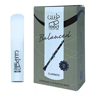 Clleip Reed Balanced Palheta Fibra Sintética Clarinete 1 Und