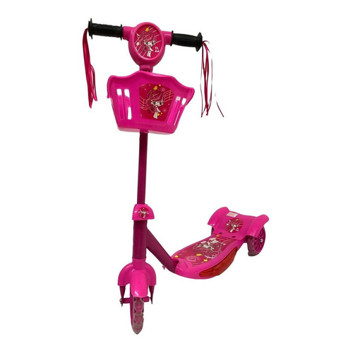 Monopatín de pie Best China Toys 1313  rosa para niños