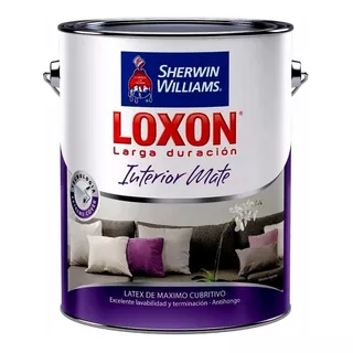 Loxon Pintura Latex Interior Mate X 10lt Sherwin | Devoto