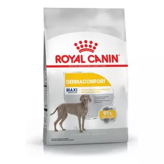 Alimento Royal Canin Size Health Nutrition Maxi Dermacomfort Para Cão Adulto De Raça Grande Sabor Mix Em Sacola De 10kg