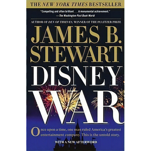 Disneywar, De James B. Stewart. Editorial Simon & Schuster, Tapa Blanda En Inglés