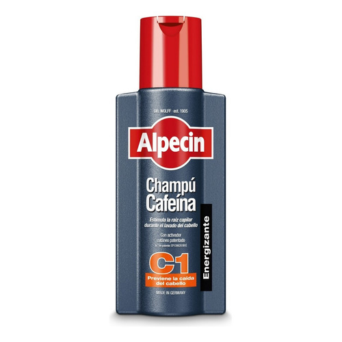 Shampoo Alpecin Cafeína C1 Anticaída 250ml