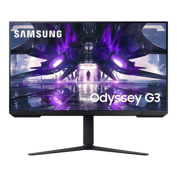 Monitor gamer Samsung Odyssey G3 S32AG32 LCD 32" negro 100V/240V