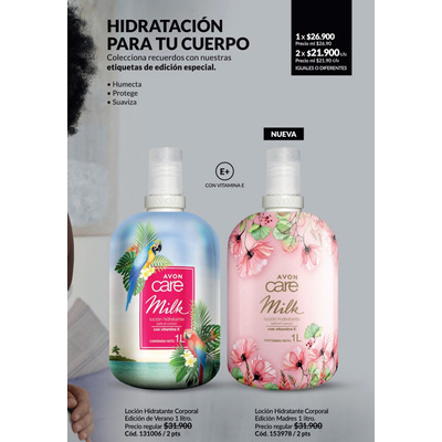 Cremas De Cuerpo Milk Avon