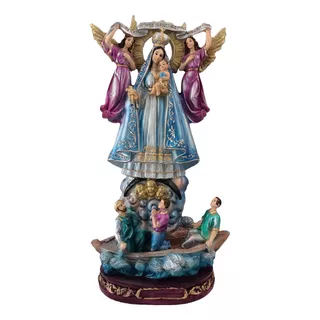 Santísima Virgen De La Caridad Del Cobre 42cm Oshun 