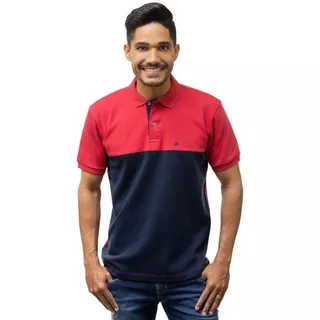 Camisa Polo Masculina Vermelha Super Luxo