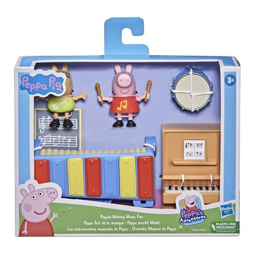 Set Peppa Pig Hasbro - Los Instrumentos Musicales De Peppa