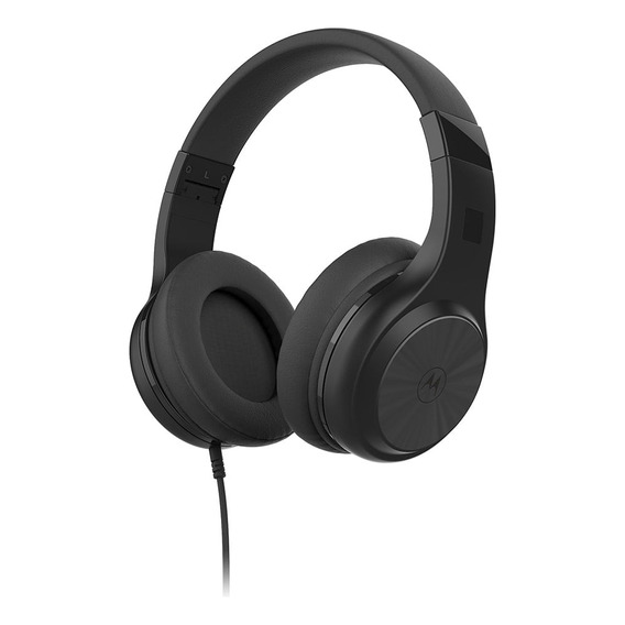 Auricular Motorola Over-ear Xt 120 - 40mm Micrófono En Linea Color Black Color de la luz Negro