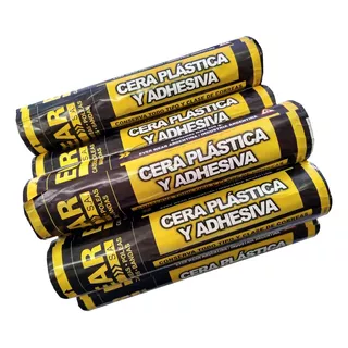 Cera Plastica Y Adhesiva Everwear Para Correas X 500gr Negro