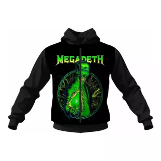 Campera Megadeth Bandas Musica Metal Rock