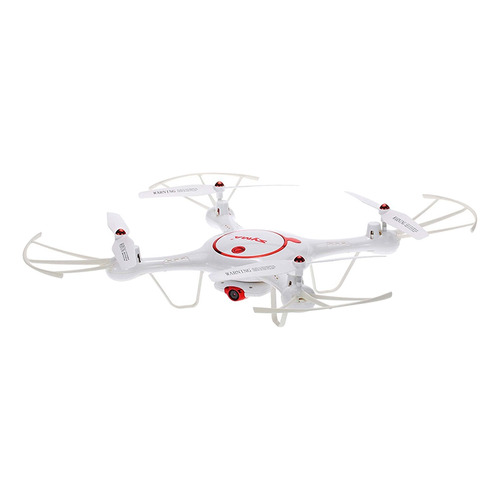 Drone Syma X5UC con cámara HD red y white 1 batería