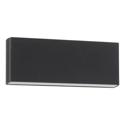 Aplique Climene 39265 Led 5.4w Bidireccional Negro Cálido Negro