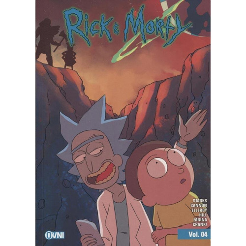 Rick & Morty Vol. 4, de Starks. Serie Rick & Morty Editorial OVNI Press, tapa blanda en español, 2019