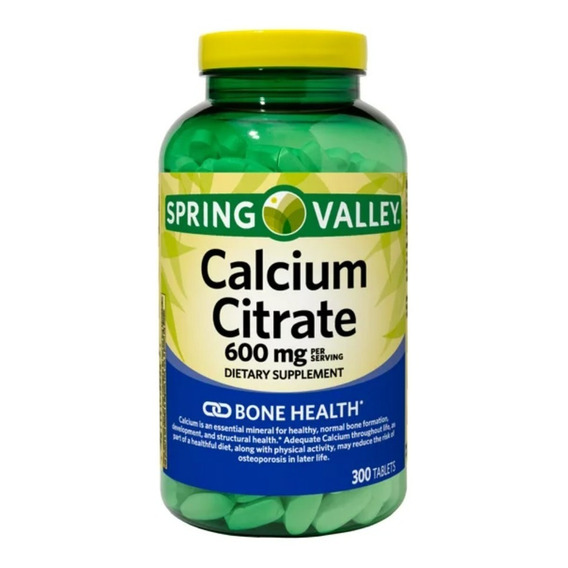 Calcium Citrate X 600 Mg X 300 - L a $301