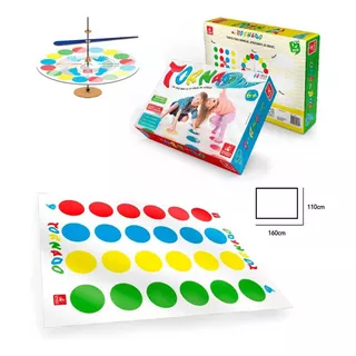 Jogo Educativo Estilo Twister Tornado Brincadeira De Criança