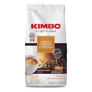 Cafe Italiano Kimbo Crema Intensa 1kg Grano Entero