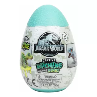 Huevo Dinosaurio Captivz Jurassic World Sorpresa Con Slime