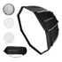 Softbox Octogonal 55cm Con Grid Y Montura Bowens K&f Concept