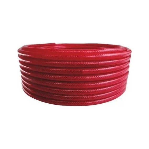 Manguera Roja Compresor Agua/aire 1/4 (6mm) 300 Lbs X 10mts