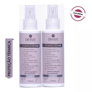 Leave-in Protetor Térmico Complete One  120ml- Dihair 2und