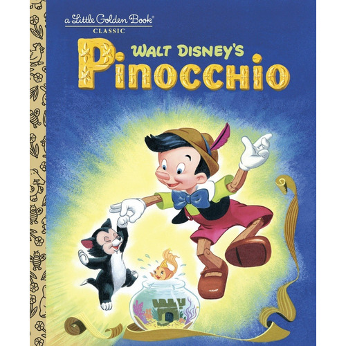 Libro Pinocchio [ Disney ] Little Golden Books
