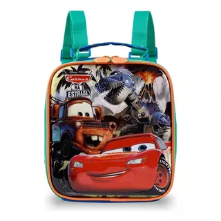 Lancheira Escolar Carros Disney Pixar Mcqueen Xeryus