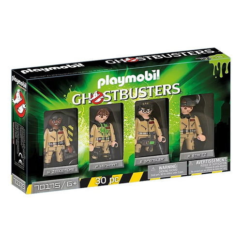 Figura Armable Playmobil Ghostbusters Con 30 Piezas 3+