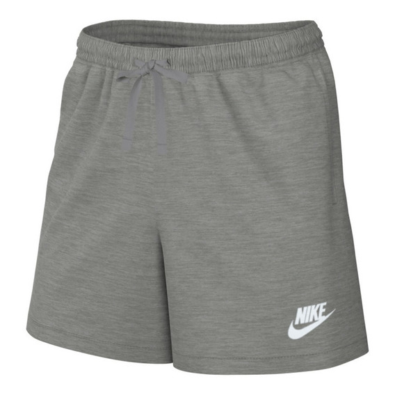 Short Nike W Club Dk Grey De Mujer - Dq5802-063 Enjoy