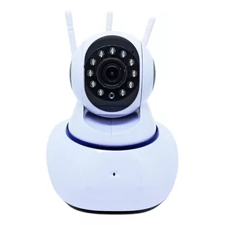 Câmera De Segurança Top.e E-commerce Câmera Espiã Rosh Fcc Segurança Com Resolução Hd 1080p Visão Nocturna Incluída Branca