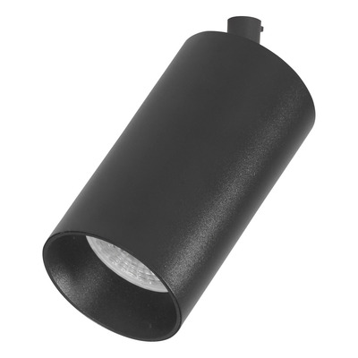 Spot Cabezal Biz Negro Movil Universal Riel Apto Gu10 Pc