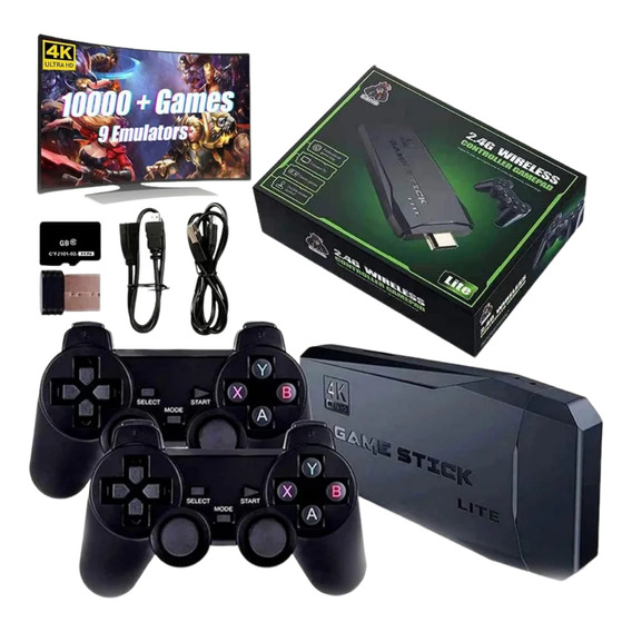 Consola De Juegos Retro Plug Salida 4k Hdmi 2.4g Hd Game